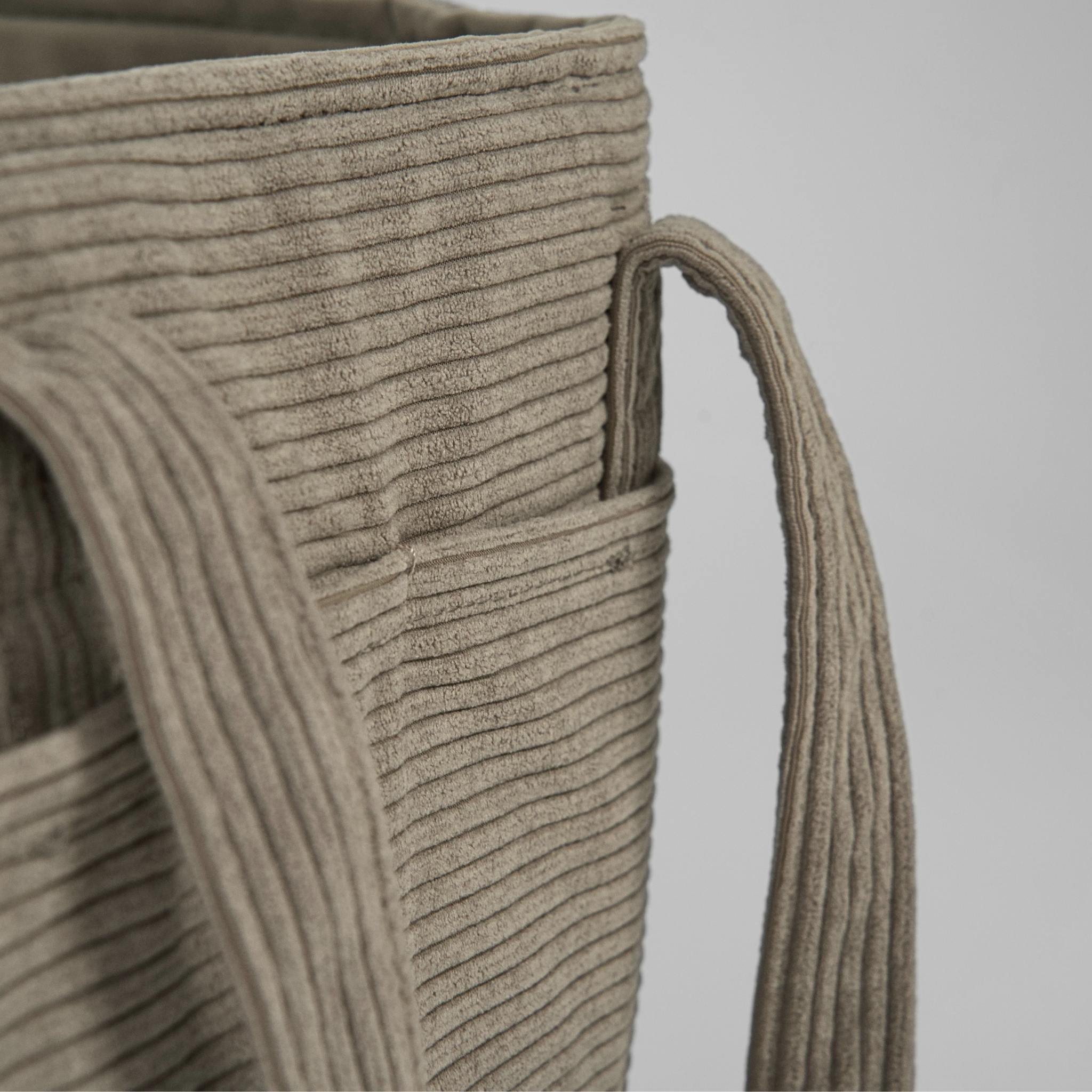 Vilda Hundetragetasche | Taupe Corduroy