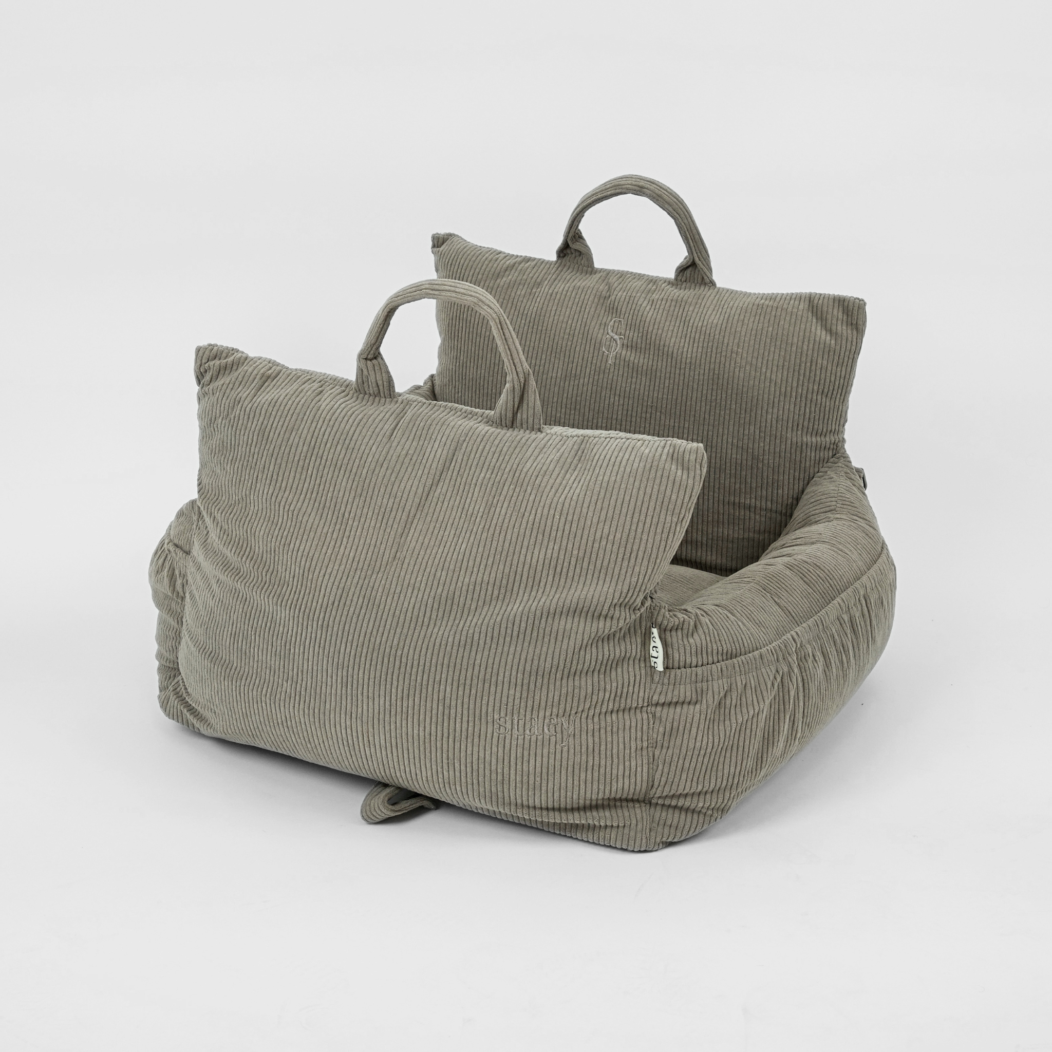 Lara Car Seat | Taupe Corduroy