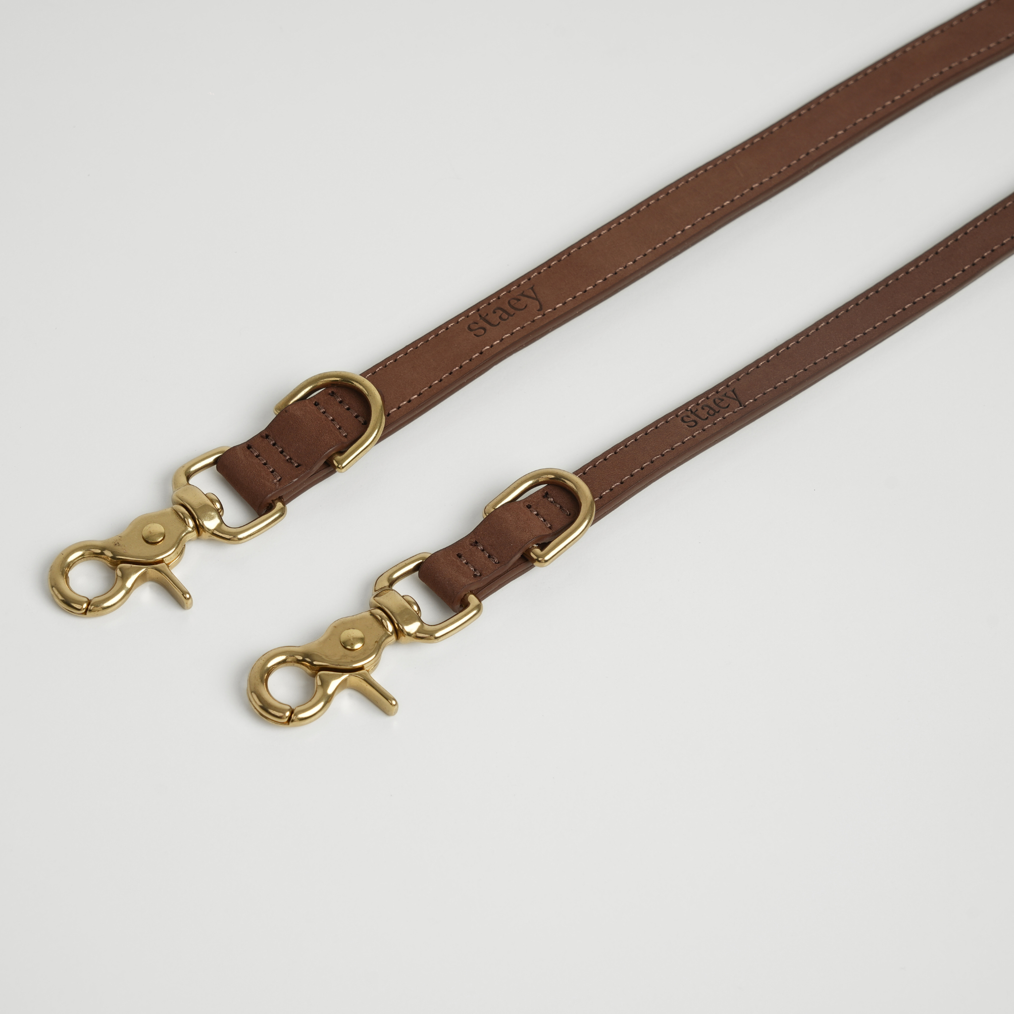 Grace Leather Dog Leash | Chestnut