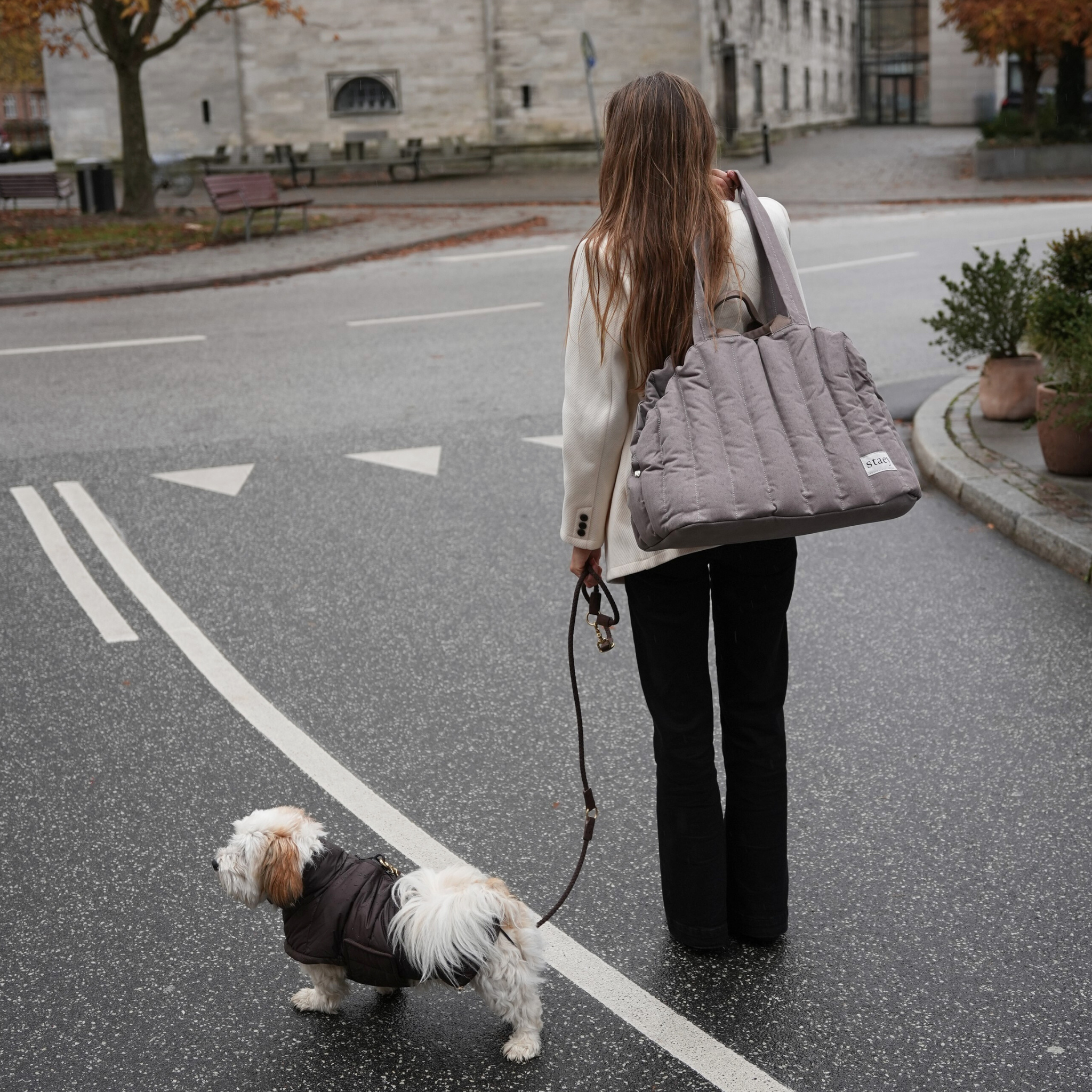 Elva Carrier Bag | Taupe