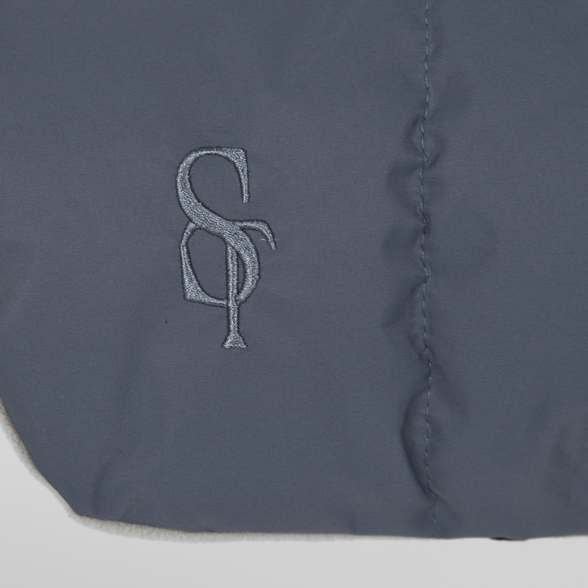 Vera Dog Coat w. Harness | Dusty Blue