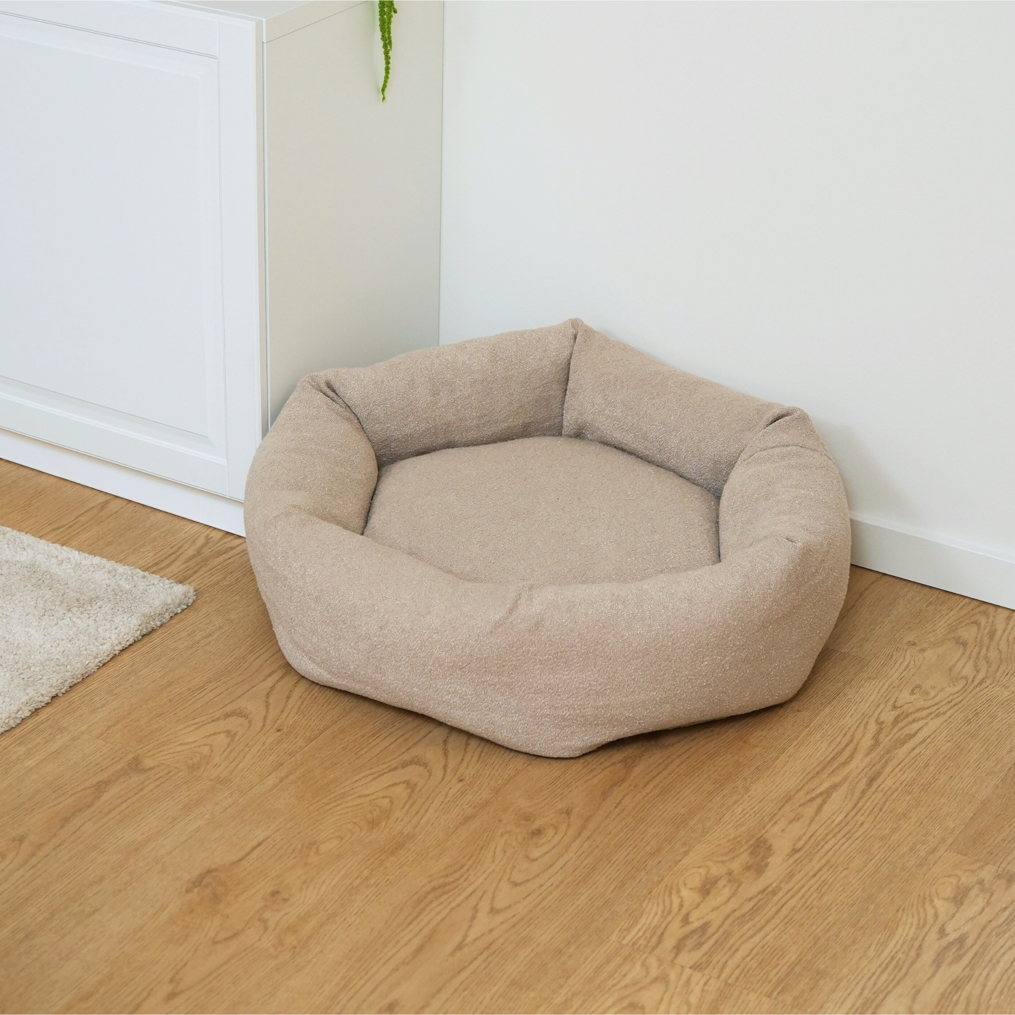 Luna Dog Bed 3.0 | Oat Bouclé