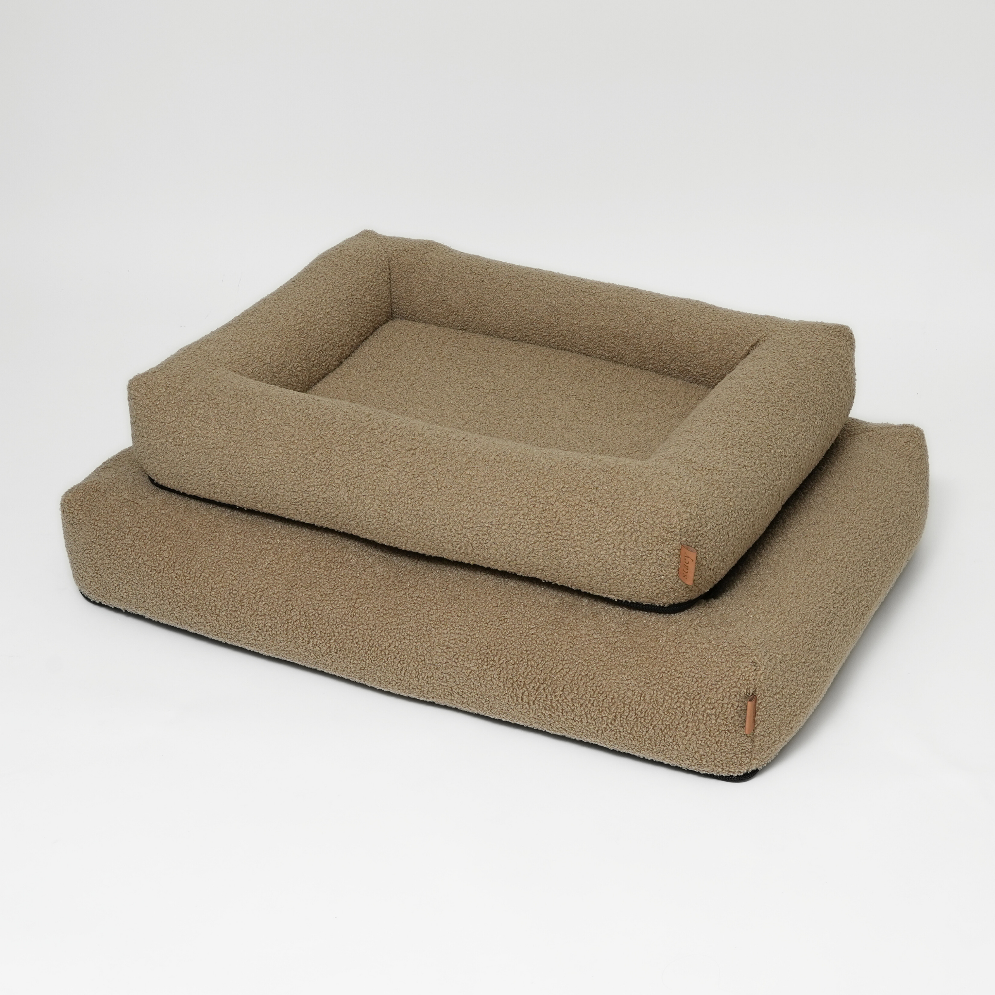 Karla Orthopedic Dog Bed | Oat Bouclé