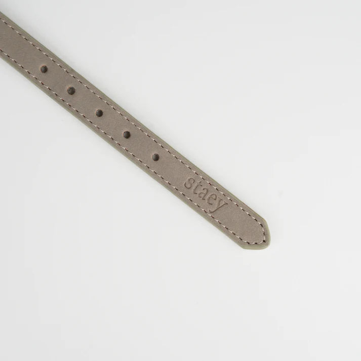 Grace Leder-Hundehalsband | Nature