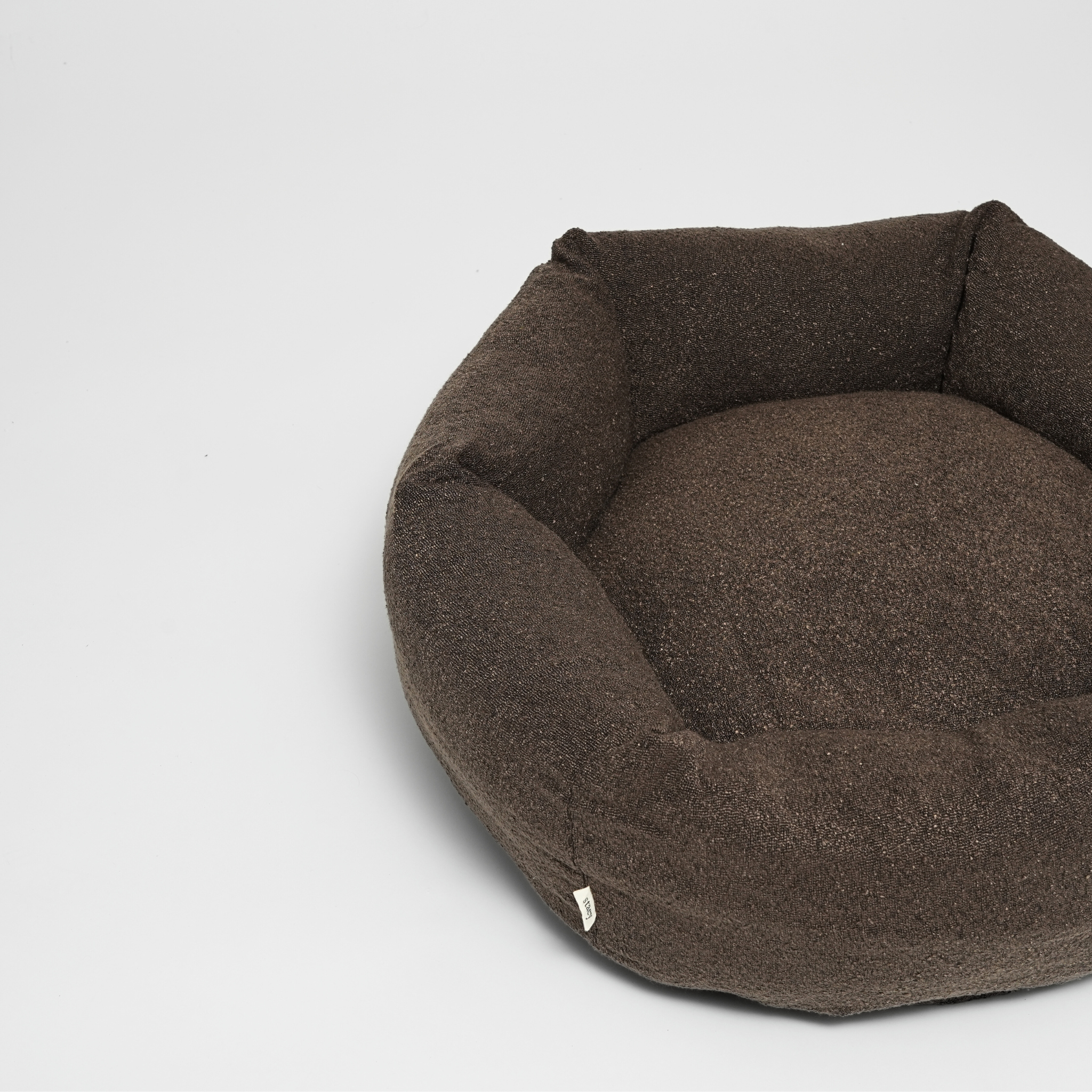 Luna Dog Bed 3.0 | Chestnut Bouclé