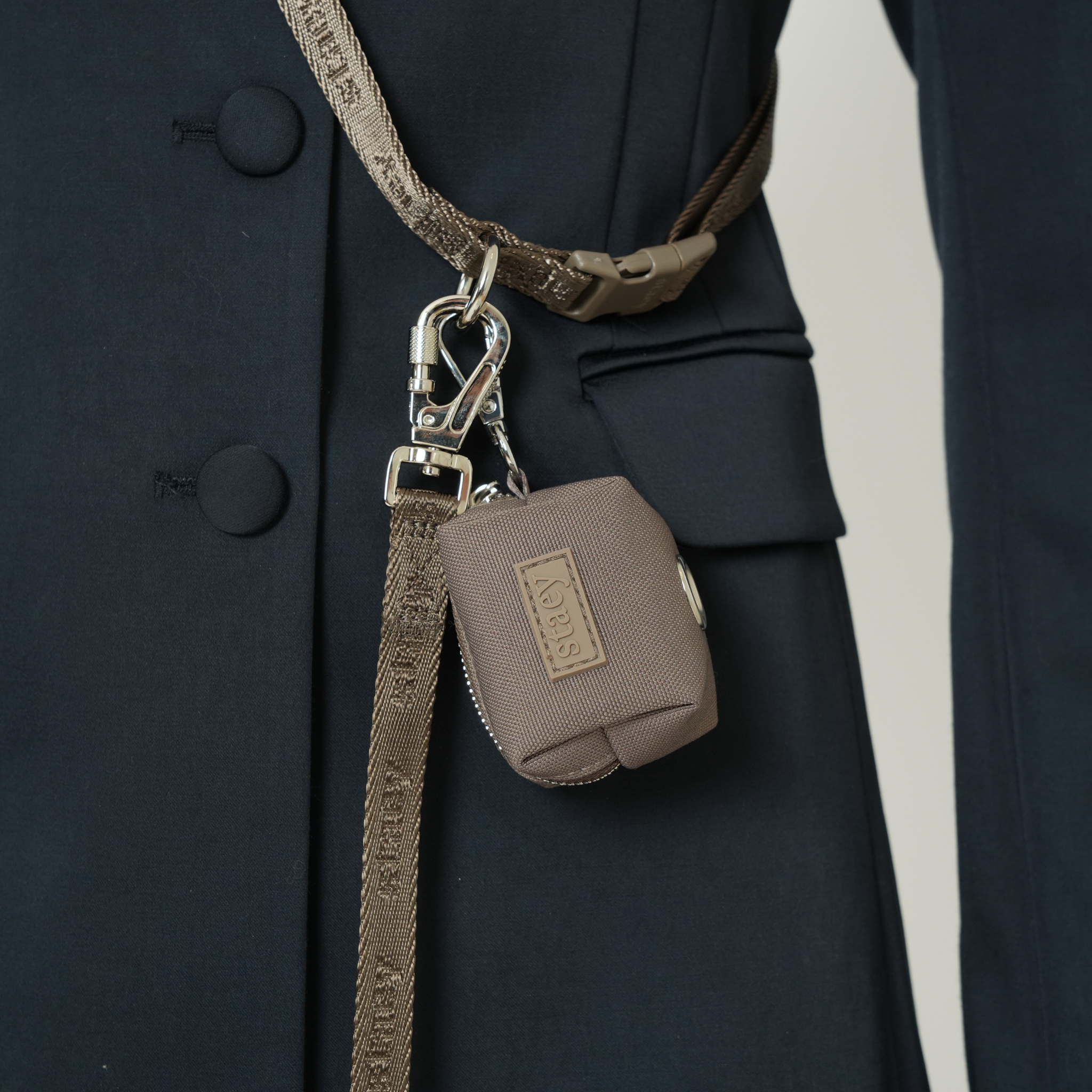 Elma Active Poop Bag Holder | Taupe