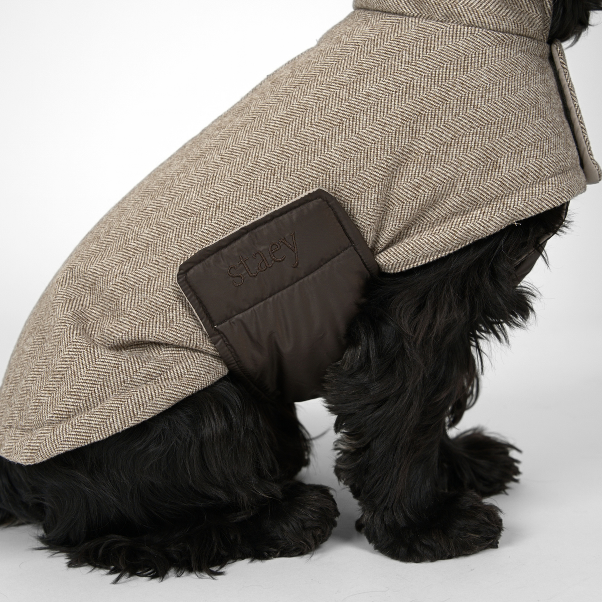 Nora Hundemantel | Herringbone Mocca