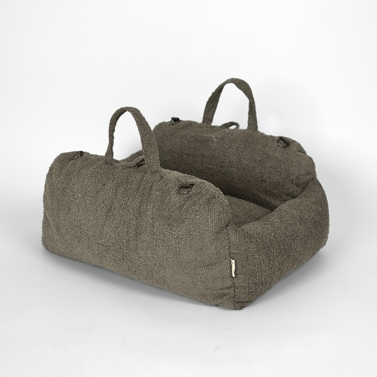 Tova 2-in-1 Hundeautositz XL | Chestnut Bouclé