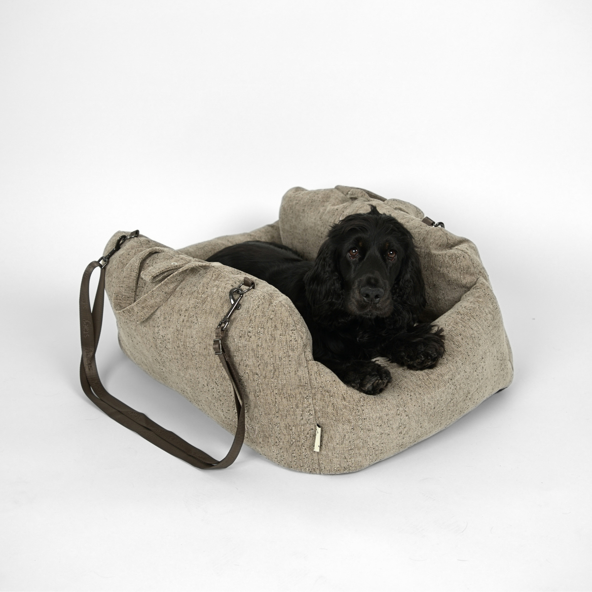 Tova 2-in-1 Hundeautositz XL | Sand