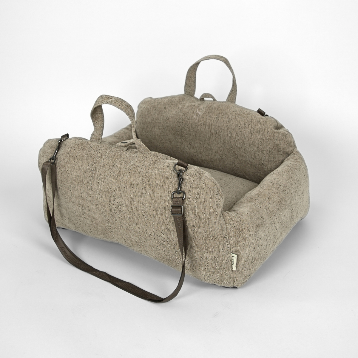 Tova 2-in-1 Hundeautositz XL | Sand