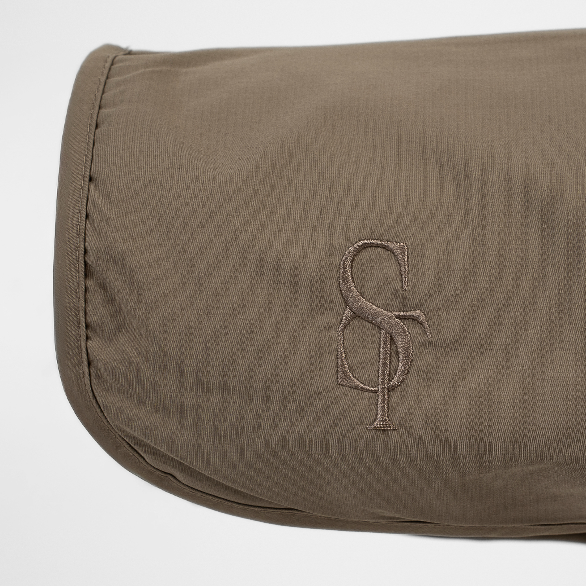 Leva Hundemantel mit integriertem Geschirr | Taupe