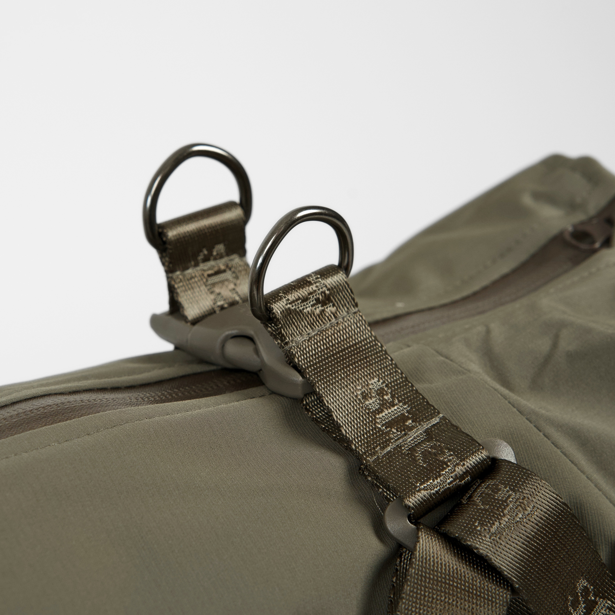 Leva Dog Rain Coat w. Harness | Moss Green