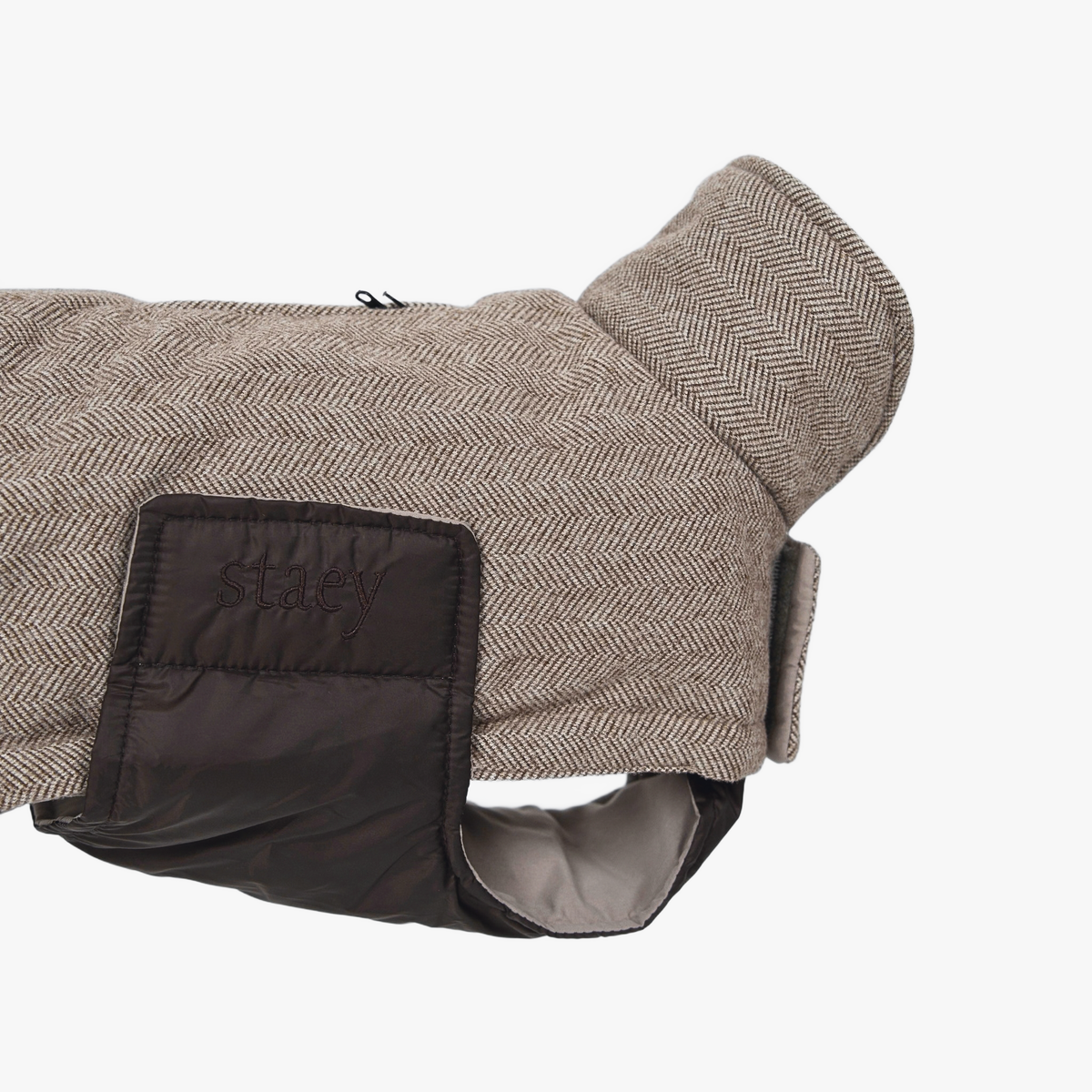 Mira Hundemantel | Herringbone Mocca