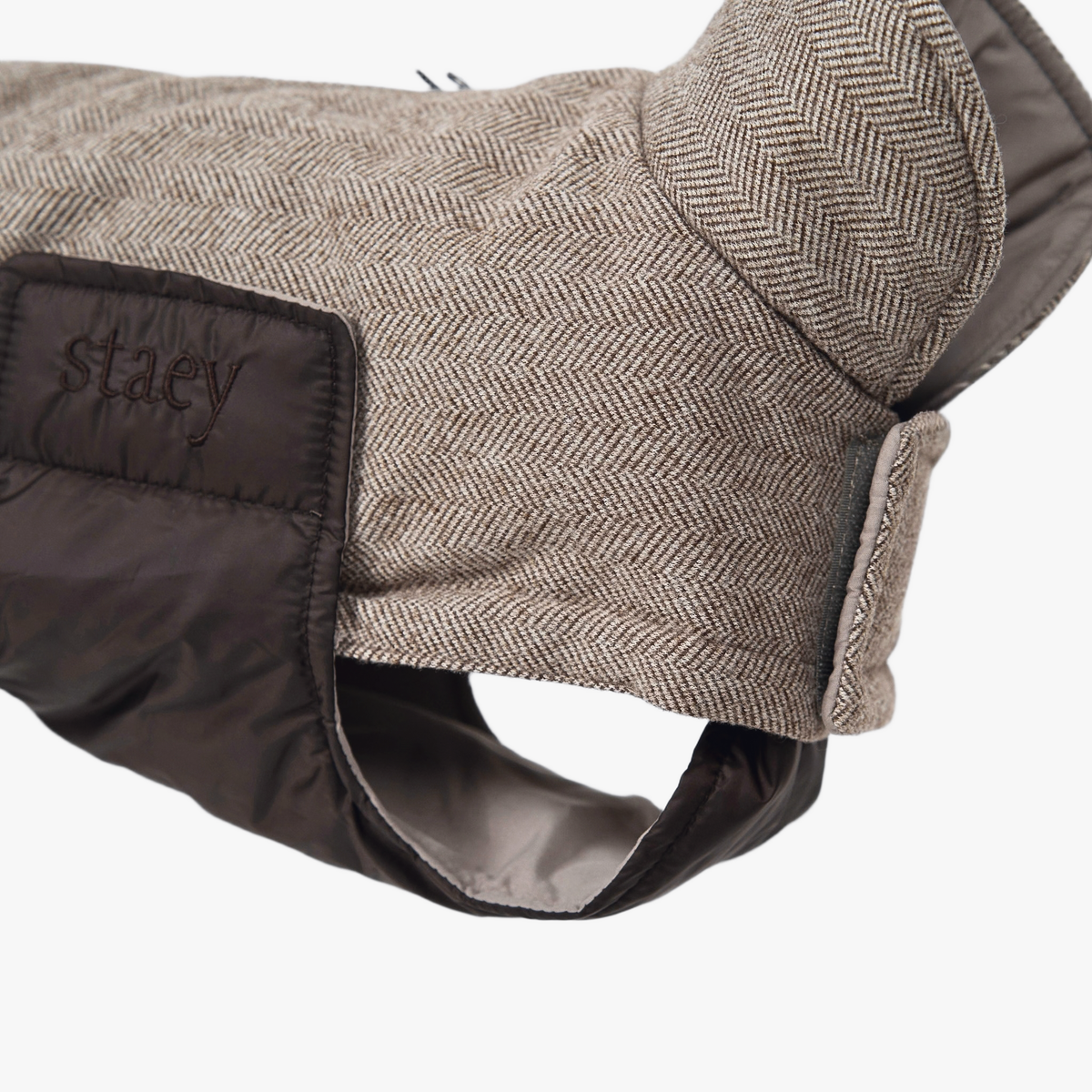 Mira Hundemantel | Herringbone Mocca