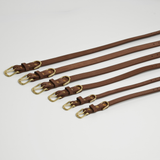 Leder Hundehalsband Grace | Espresso