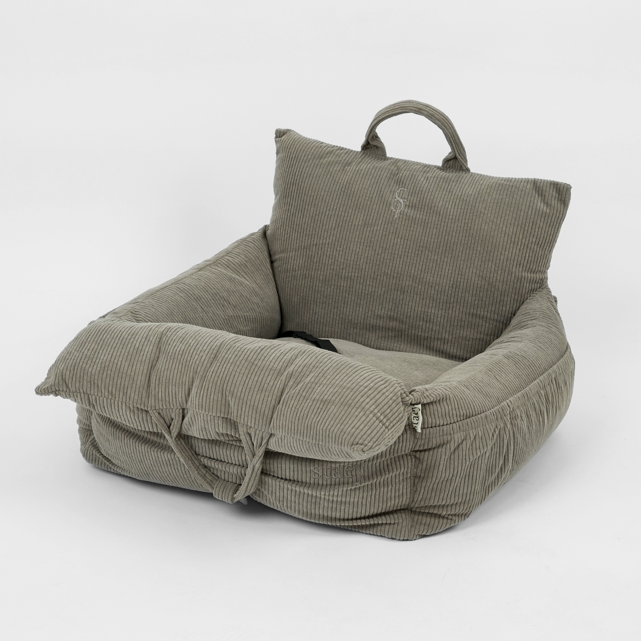 Lara Car Seat | Taupe Corduroy