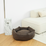 Luna Hundebett 3.0 | Kastanien-Bouclé