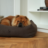 Vera Dog Bed | Chestnut Bouclé