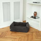 Vera Dog Bed | Dark Oak Corduroy