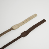 Geflochtenes Hundehalsband Kaia | Taupe 