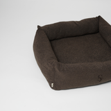 Vera Hundebett | Kastanien-Bouclé