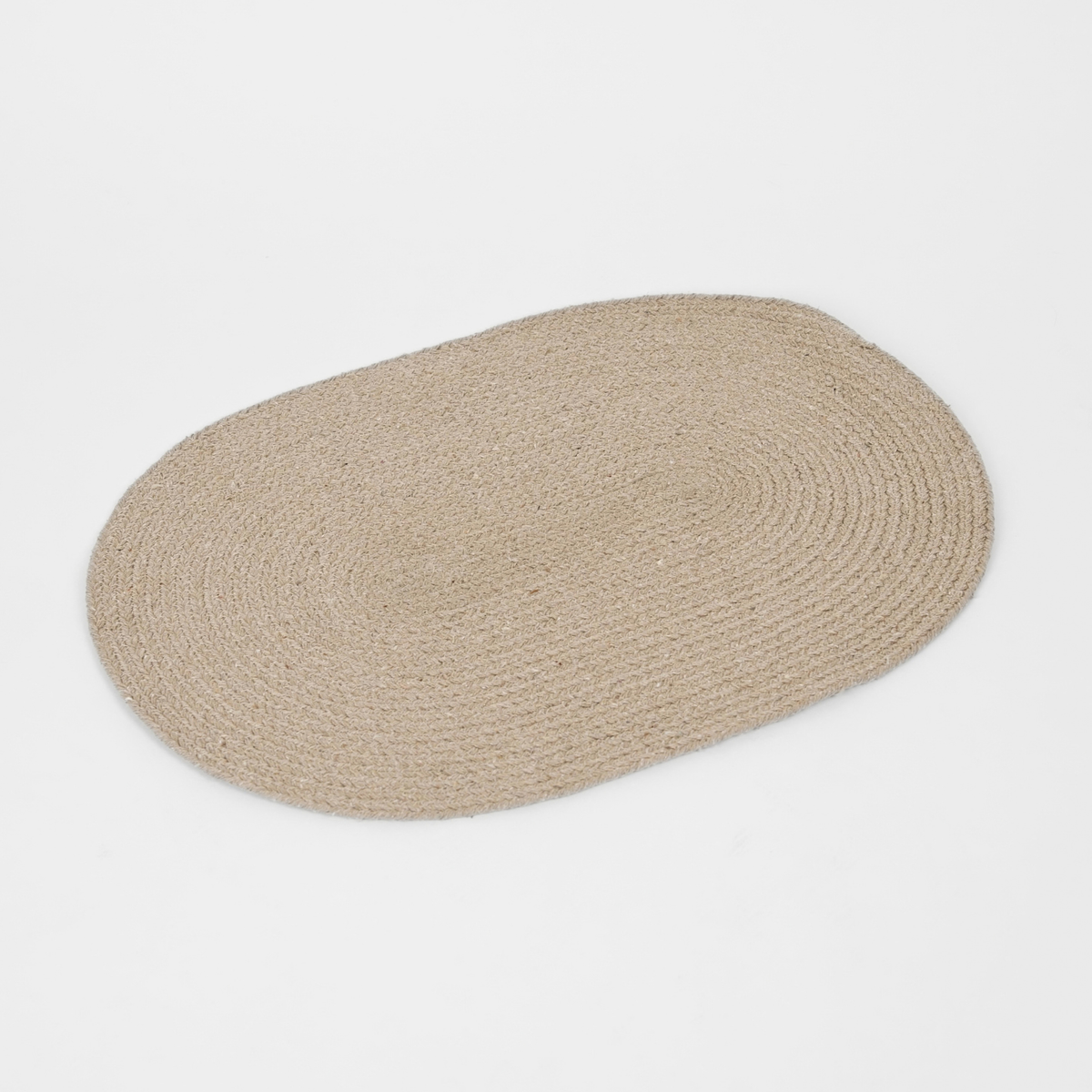 Elli – Geflochtene ovale Napfmatte – Sand