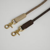 Geflochtene Hundeleine Kaia | Taupe