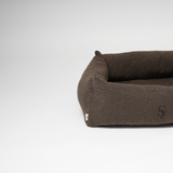 Vera Hundebett | Kastanien-Bouclé