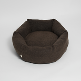 Luna Hundebett 3.0 | Kastanien-Bouclé