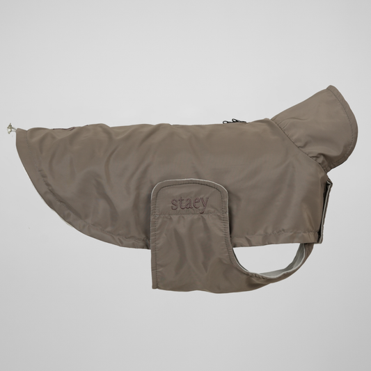 Dog Raincoat Vega | Taupe