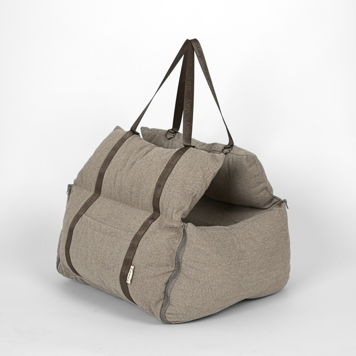 Thea 3-in-1 Hundeautositz | Herringbone Mocca