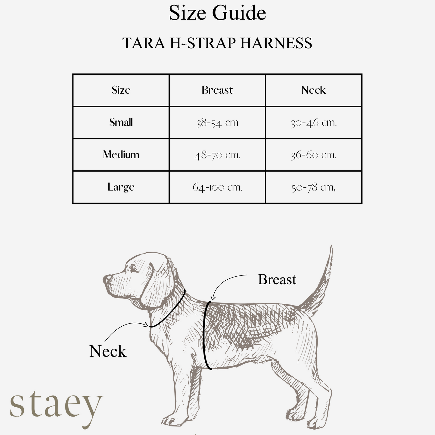 H-Strap Dog Harness Tara | Light Rose