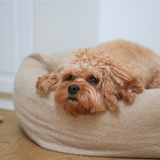 Luna Dog Bed 3.0 | Oat Bouclé