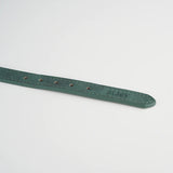 Leder Hundehalsband Grace | Moosgrün