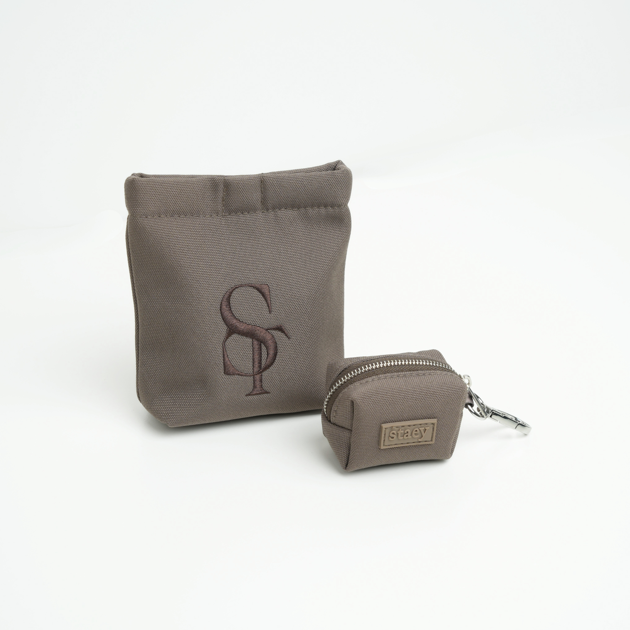 Elma Active Poop Bag Holder | Taupe