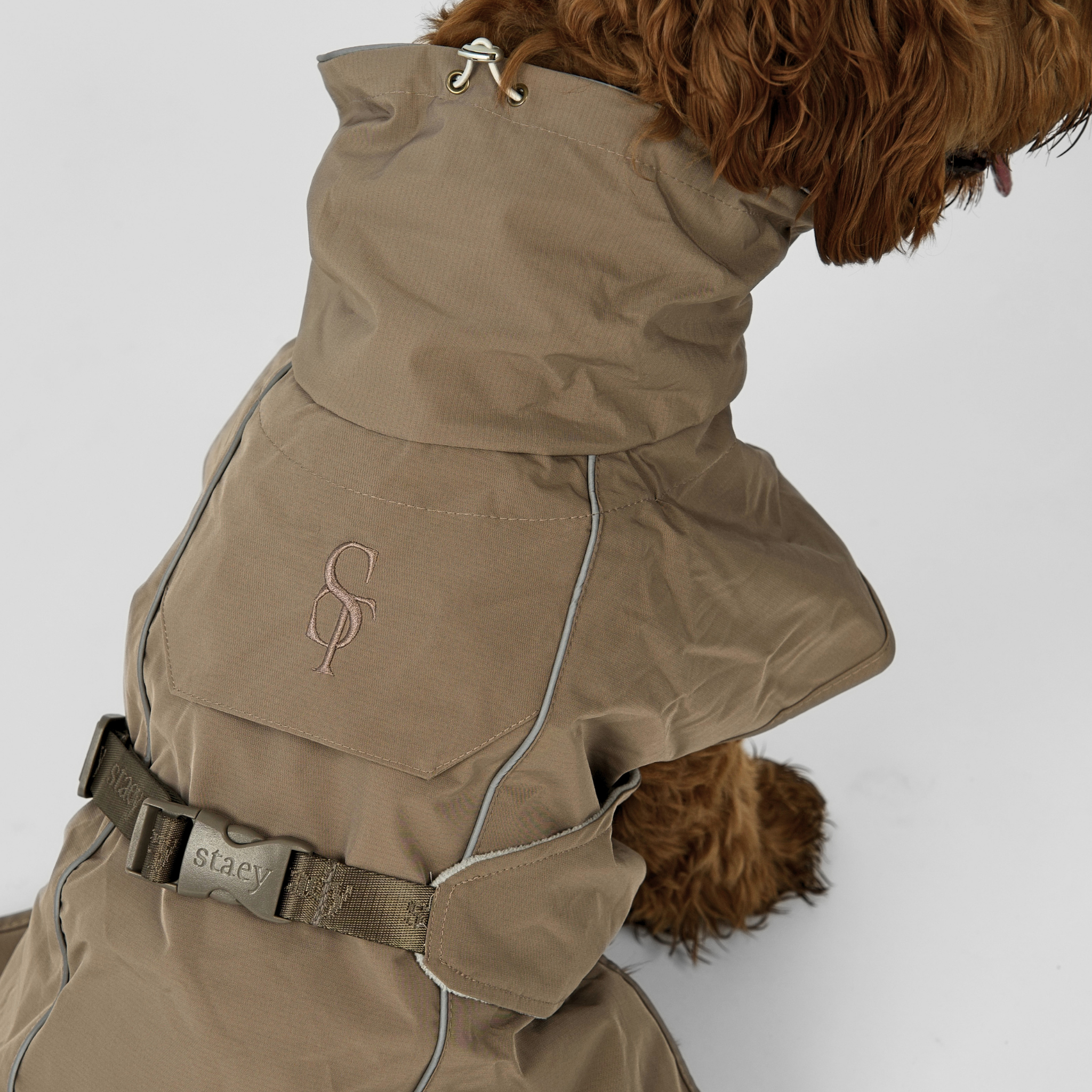 Uma Regenmantel | Taupe