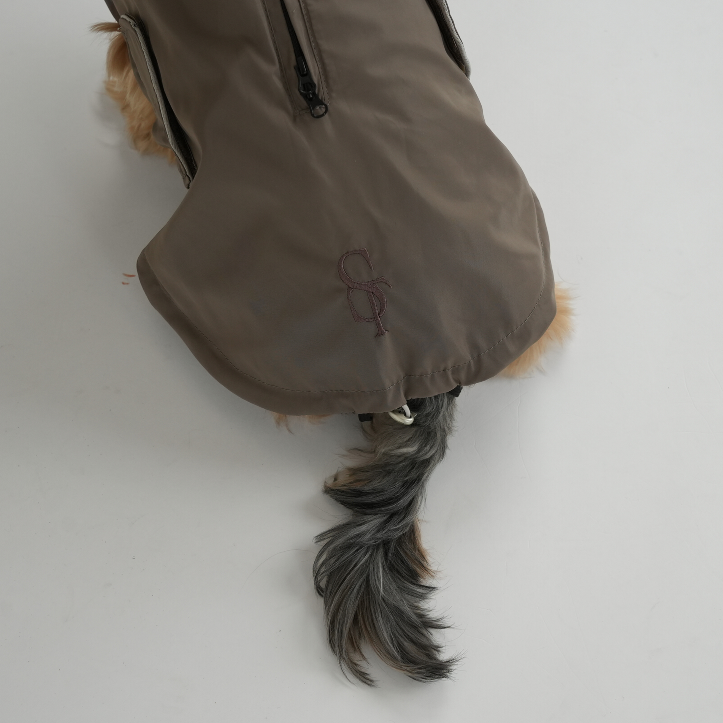 Dog Raincoat Vega | Taupe