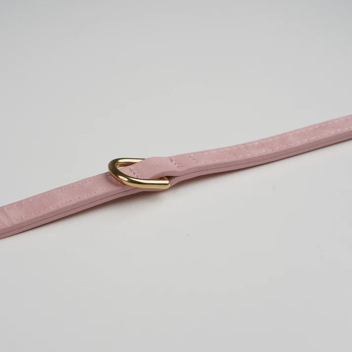 Leather Dog Leash Grace | Dusty Rose