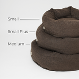 Luna Hundebett 3.0 | Kastanien-Bouclé