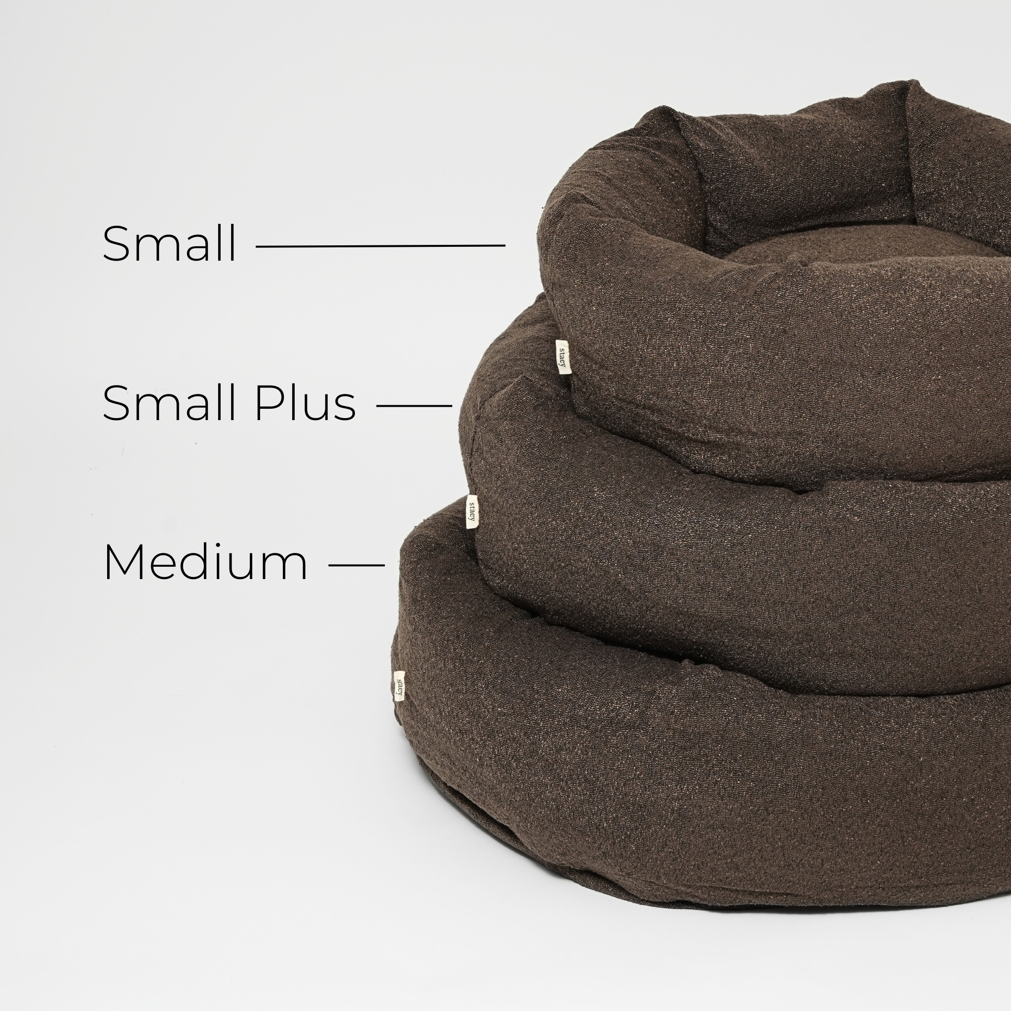 Luna Dog Bed 3.0 | Chestnut Bouclé