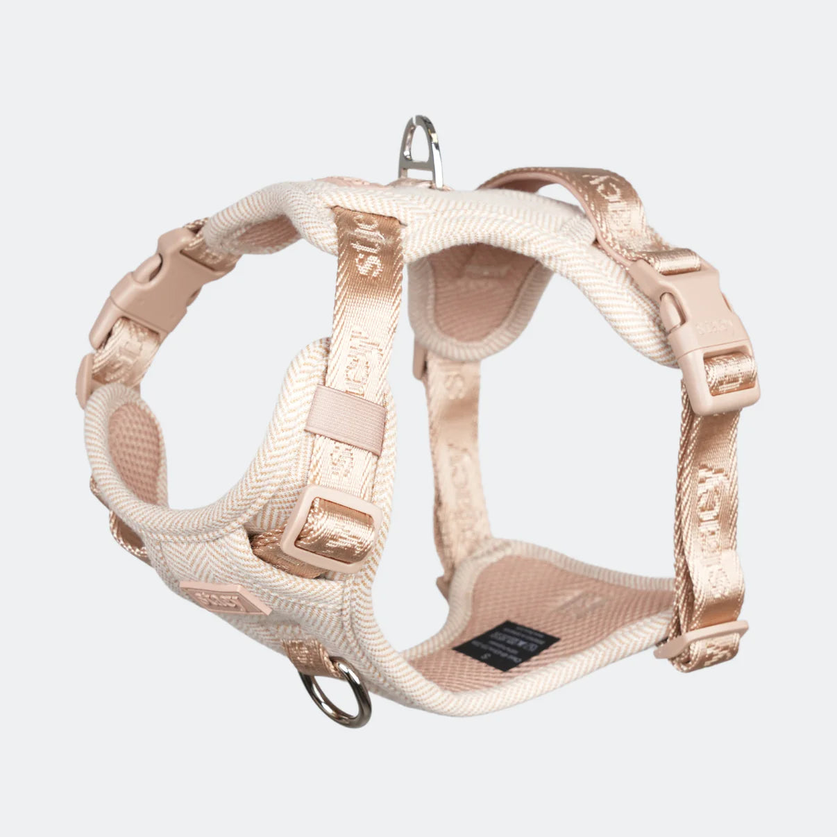 Elma Dog Harness | Light Rose