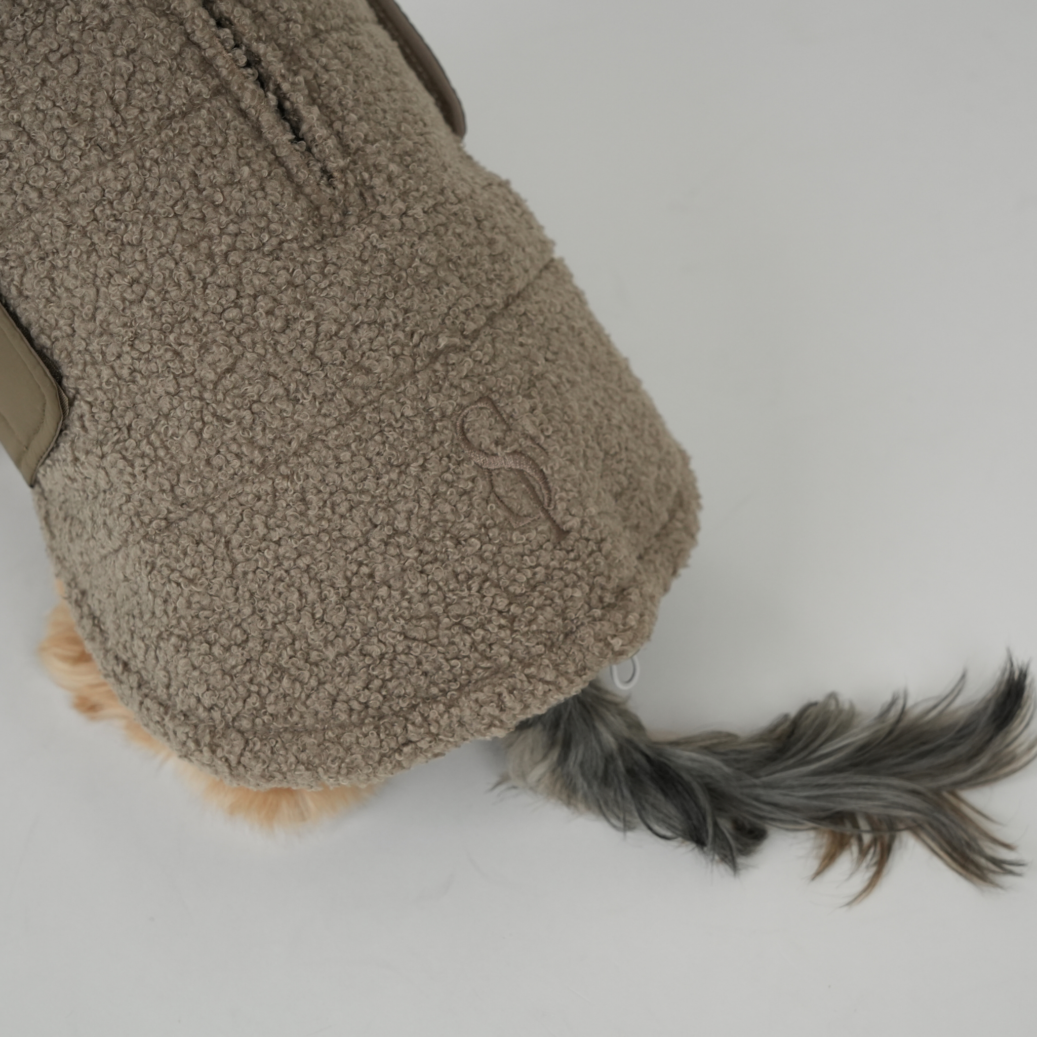 Teddy Dog Coat | Taupe