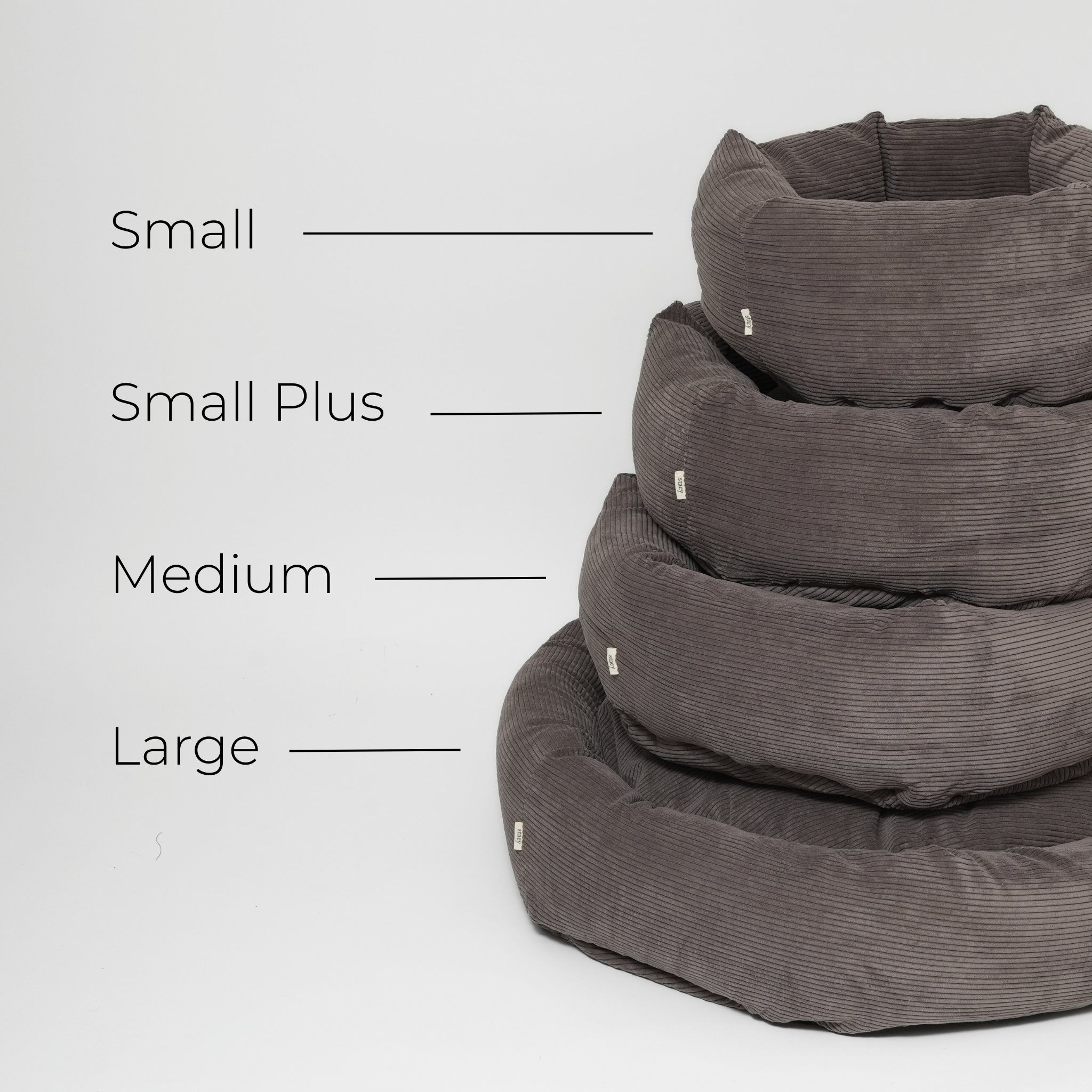 Luna Dog Bed 3.0 | Taupe Corduroy