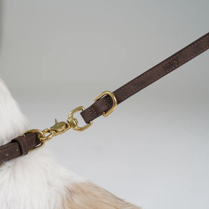 Leather Dog Leash Grace | Espresso