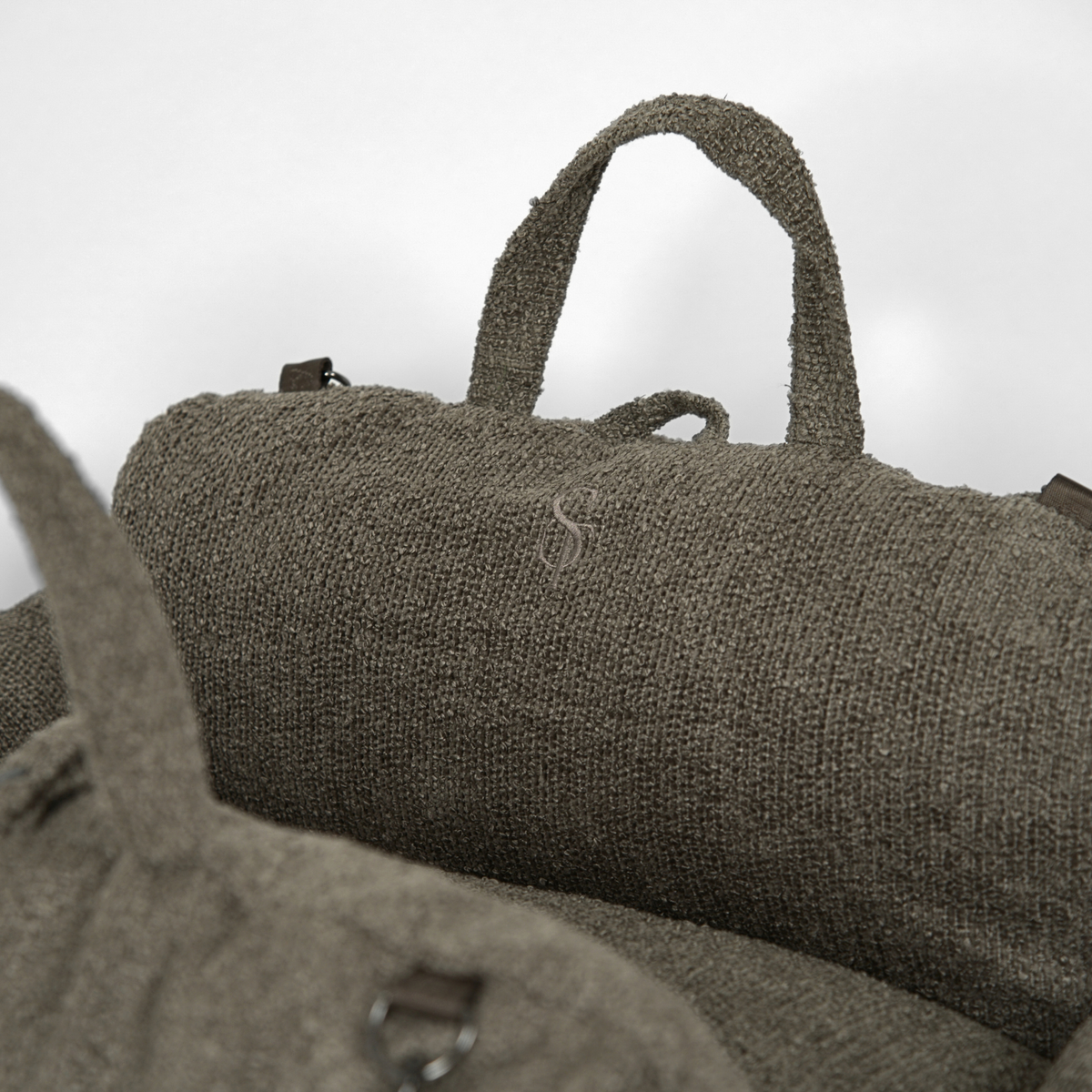 Tova 2-in-1 Hundeautositz XL | Chestnut Bouclé