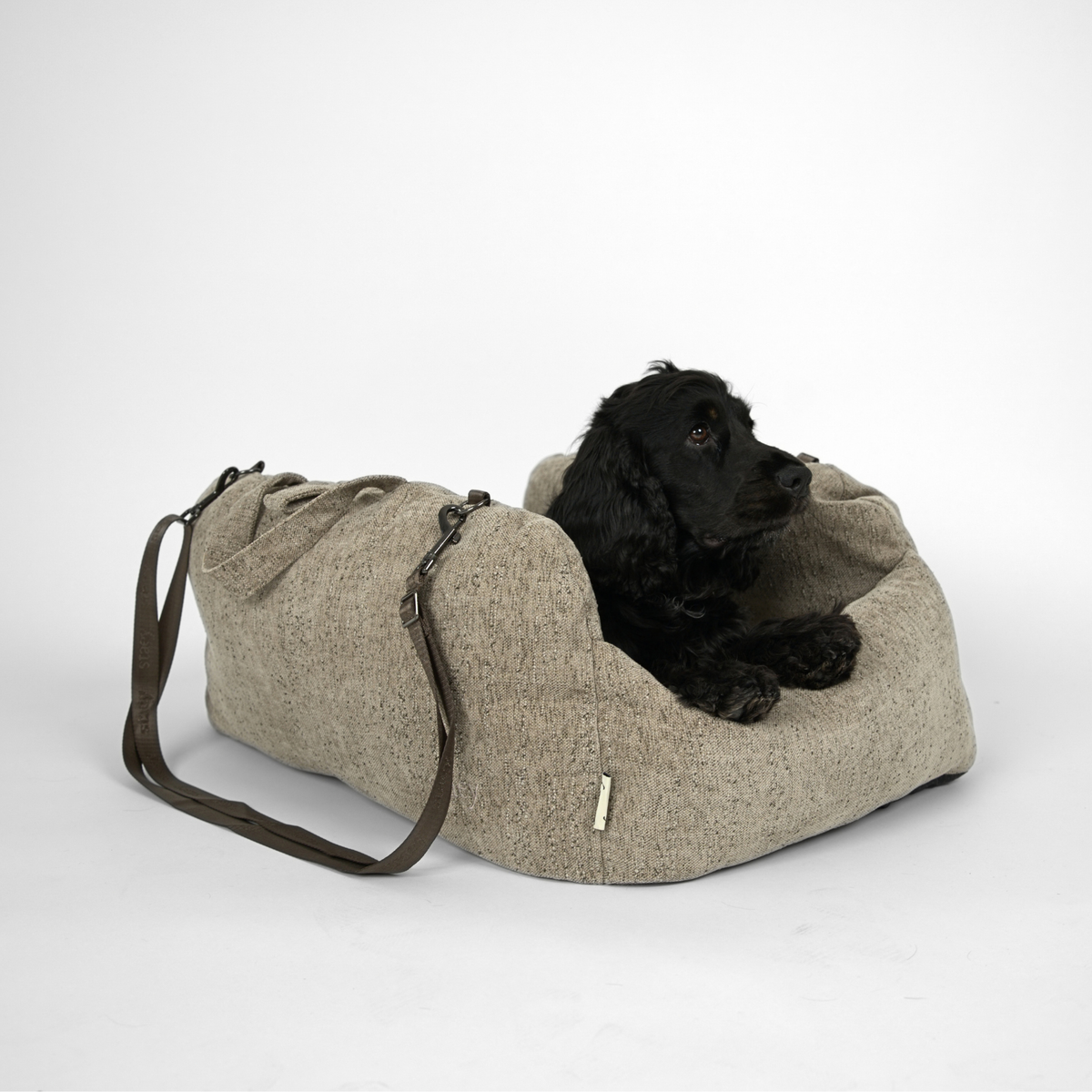 Tova 2-in-1 Hundeautositz XL | Sand