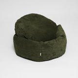 Luna Hundebett 3.0 | Moosgrüner Cord