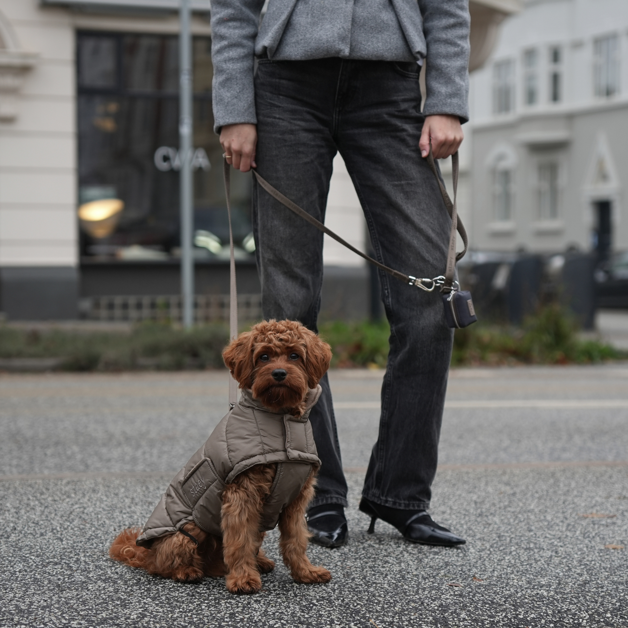 Nora Hundemantel | Taupe