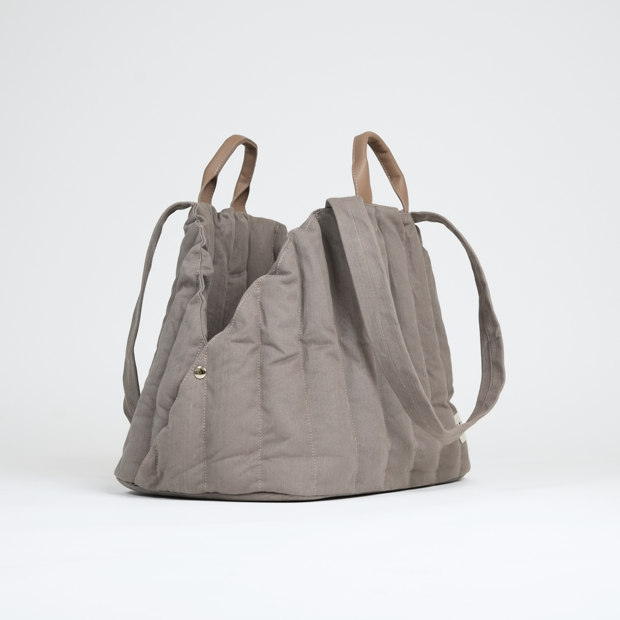 Elva Carrier Bag | Taupe