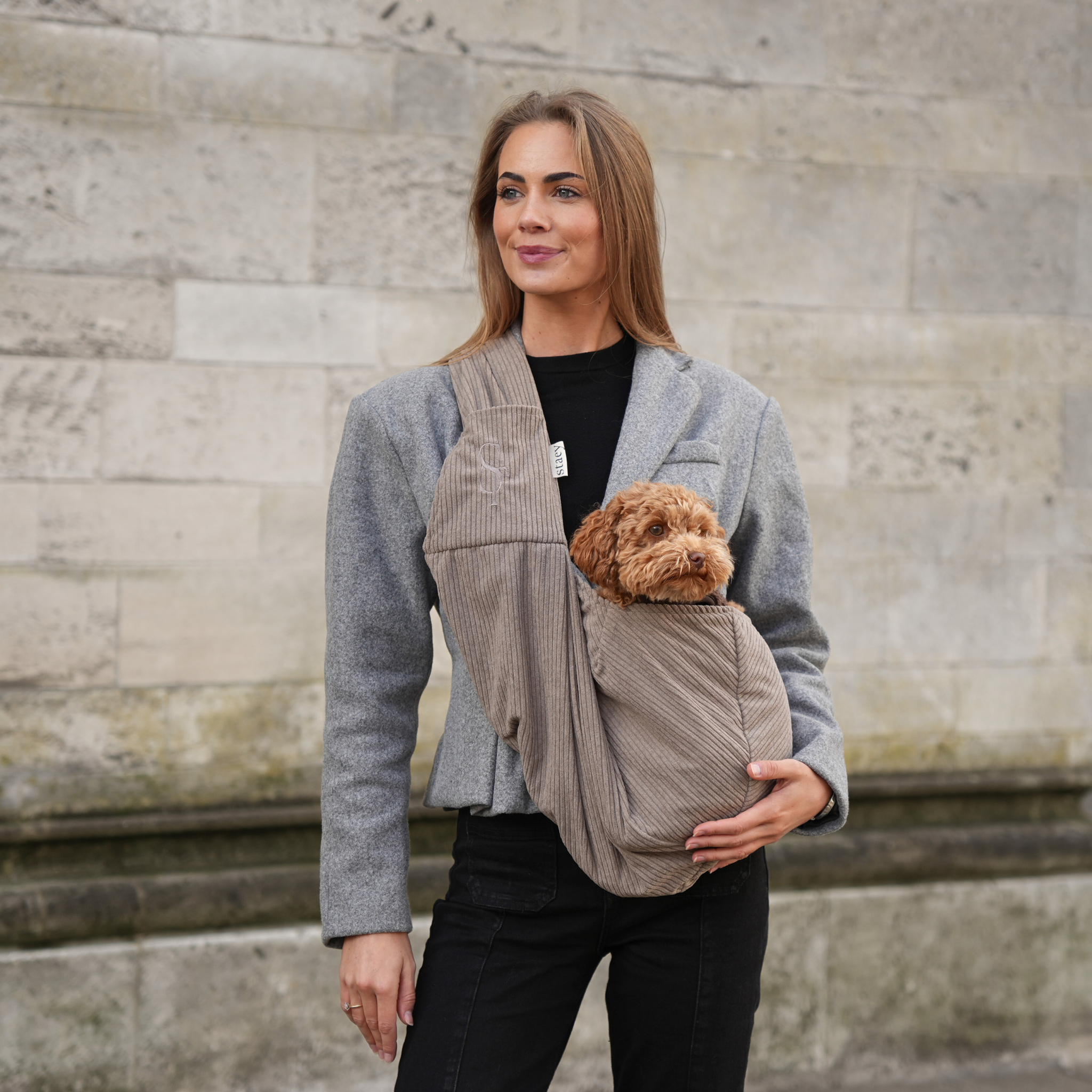Ava Puppy Carrier | Corduroy